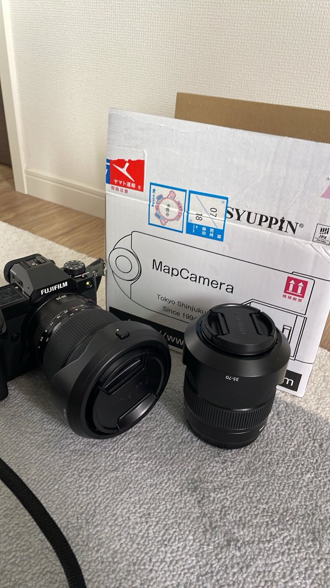 tatsu2138's tweet photo. 欲しかった��ンズ購入できましたー

#マップカメラクオリティ #PR @mapcameraより https://t.co/v1w7UBkecm