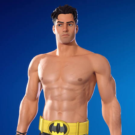 FormedMen's tweet photo. I'm gonna need someone to release a model of the new bruce wayne on fortnite, like shit.. https://t.co/himHhg5Aas