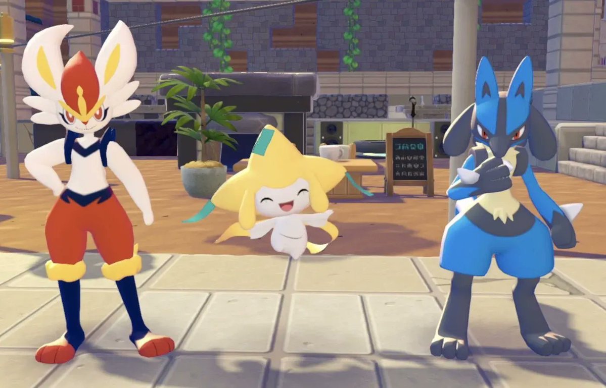 Jester_Pyro_Bun's tweet photo. Jirachi, Cinderace, &amp; Lucario are now team up :3

#Pokemon #PokemonPokopia #Pokopia #Jirachi #Cinderace #Lucario https://t.co/HoF1xHrxgY