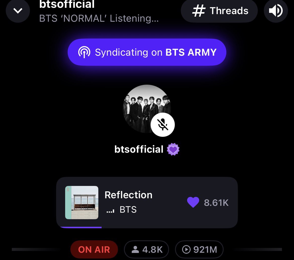 streambtsmexico's tweet photo. 🎧| Ya está disponible la primera listening party a través de Stationhead.
🖇️ https://t.co/lId4f6z2Ab
Recordatorio de que pueden adquirir #NORMAL_BTS en Stationhead, solo asegúrense de descargar la canción. 🇲🇽 https://t.co/tFB3AaJeT2
