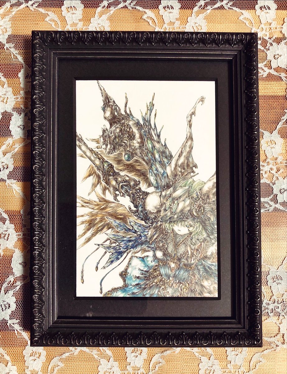 yukkiy89406564's tweet photo. Fantasy2026、本日発売です！原画棚で初めて展示していただいたときの作品『B』を掲載いただいてます🥳
どうぞよろしくお願いいたします！✨ https://t.co/tlMg711v85