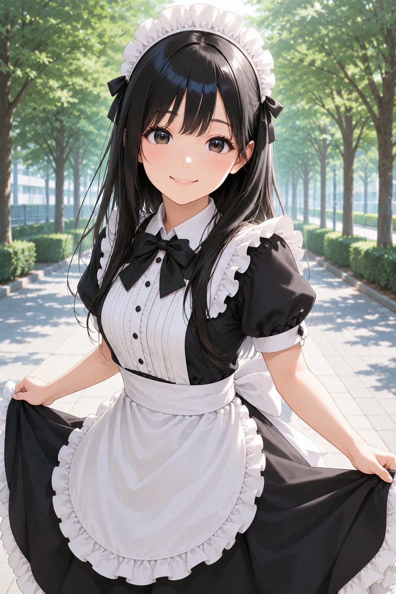 bonne ⭐︎プロフも確認ください⭐︎さま、オーダーメイドページW70タイプ メイド曜 うちの子にメイドコスさせてみた