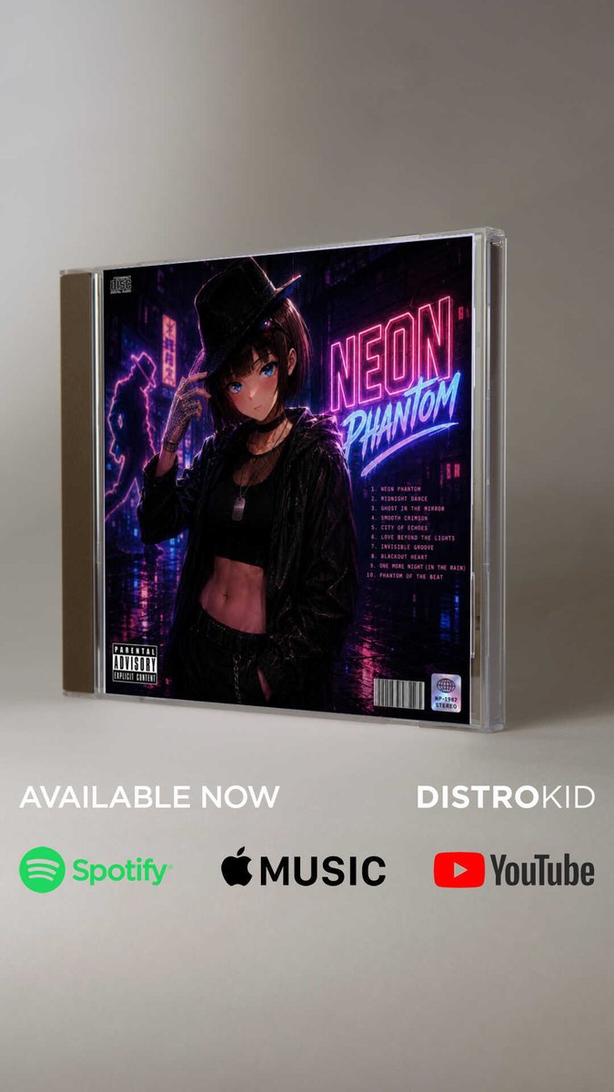 HxllyStudios's tweet photo. My new Single, “Neon Phantom,” is out now! - @DistroKid
#NeonPhantom #NewMusic #NewRelease #IndependentArtist #DistroKid
https://t.co/VGjF1lGuu3 https://t.co/zi7zUdF2HX
