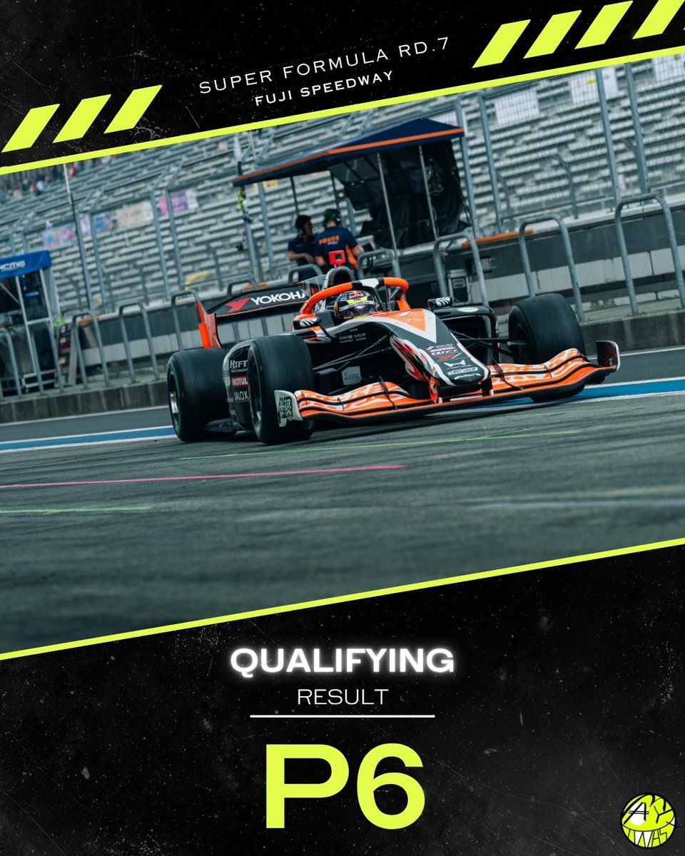 SUPER FORMULA Rd.7 Qualifying : P6 #Honda #RedBull #TEAMMUGEN