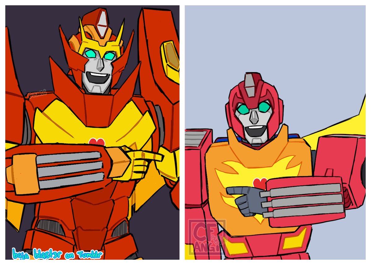 cfangi_art's tweet photo. #Transformers #maccadam #rodimusprime #hotrod https://t.co/jSOqG12ihh