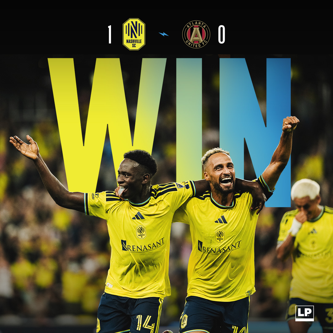 NashvilleSC's tweet photo. BACK LIKE WE NEVER LEFT 😤 https://t.co/ldUOpr6G3W