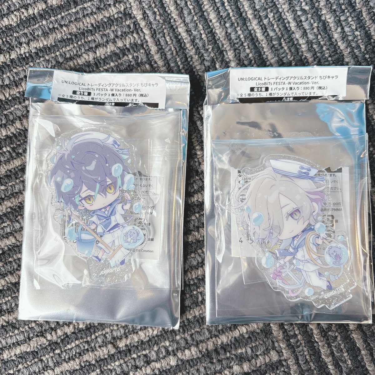 7_ds18's tweet photo. 【交換】LicoBiTs FESTA リコフェス UN:LOGICAL アンロジカル アクリルスタンド アクスタ ちびキャラ

《譲》藍 奏壱
《求》雅火＞戒

本日現地にてお手渡し(昼・夜公演います)
検索からでもお気軽にお声掛け下さい https://t.co/Pc9em0RE6X