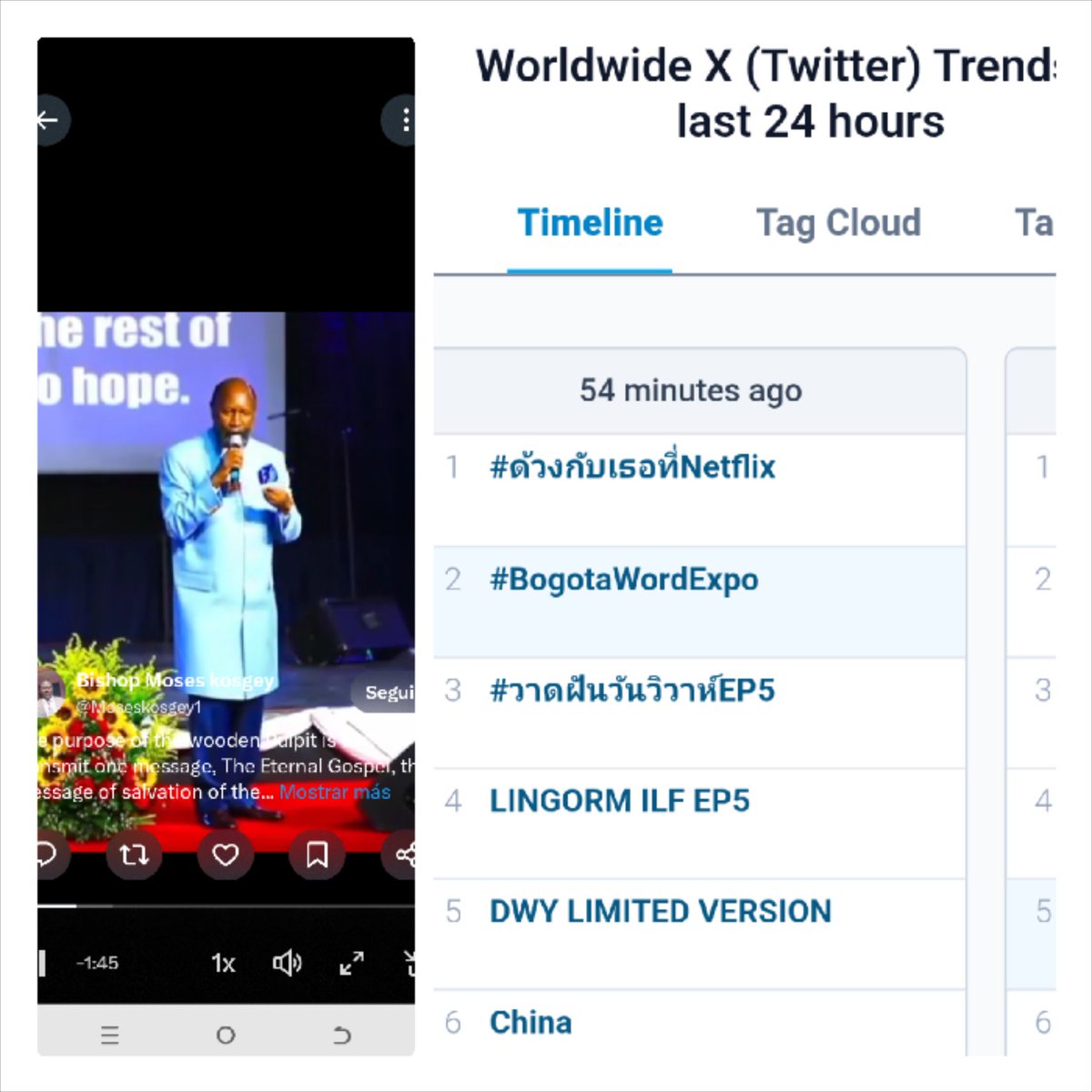 FueTendenciaCol's tweet photo. Bogotá sede de encuentro religioso internacional de la iglesia cristiana evangélica reúne a miles de creyentes virtualmente.

#BogotaWordExpo Tendencia 2 Global https://t.co/Bn5QGphwyH