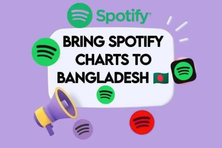 MimSaha50892's tweet photo. Our voices matter. Our streams matter. Now we need official Spotify Charts in Bangladesh.

@Spotify @SpotifyCares 🇧🇩

#BringSpotifyChartsToBD
#BDDeservesSpotifyChart https://t.co/lJrfqKAzG0
