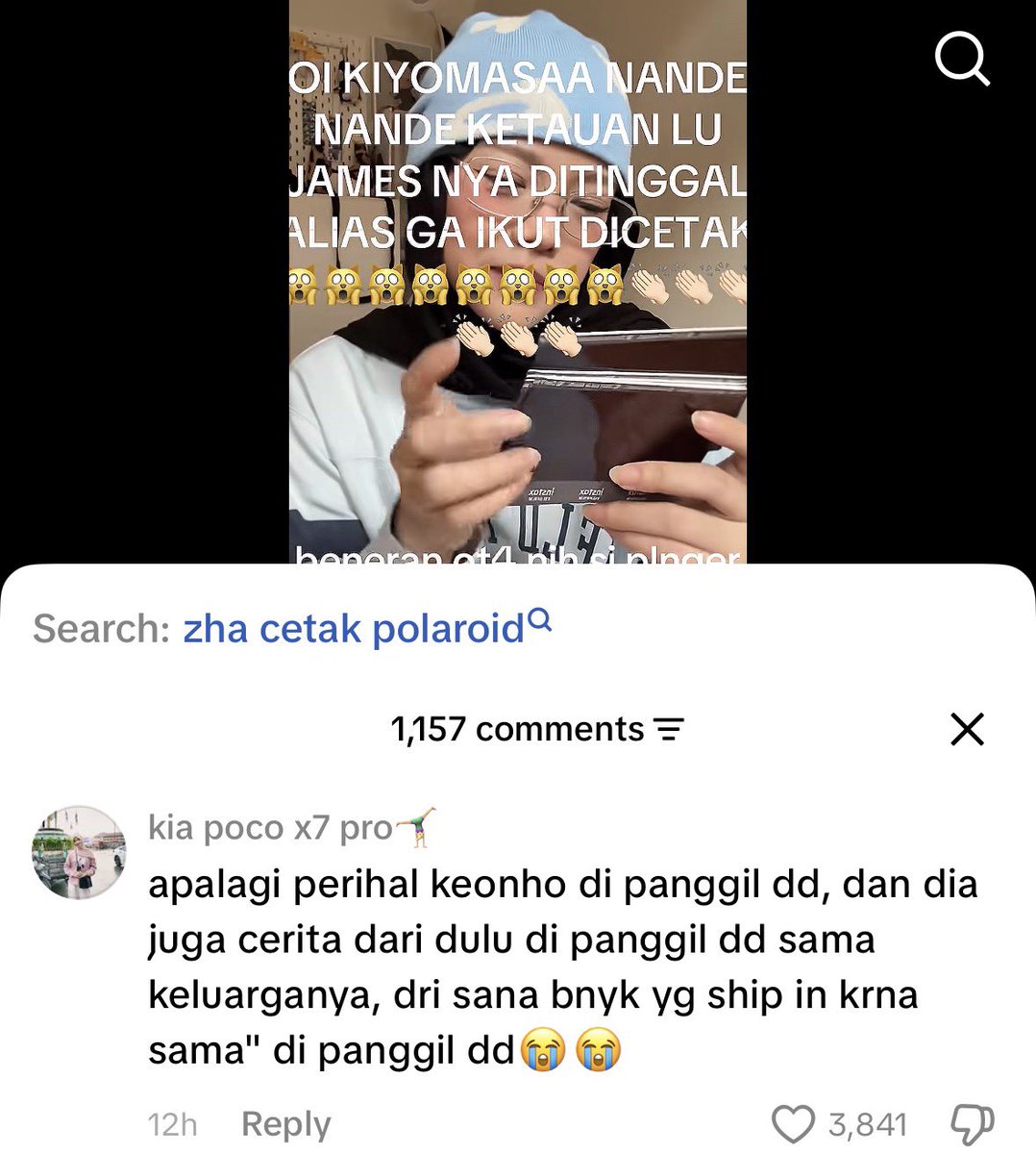 e0mlucky's tweet photo. GW BR BUKA TIKTOK AJGG 😭😭😭😭 https://t.co/1NIe483VQ9
