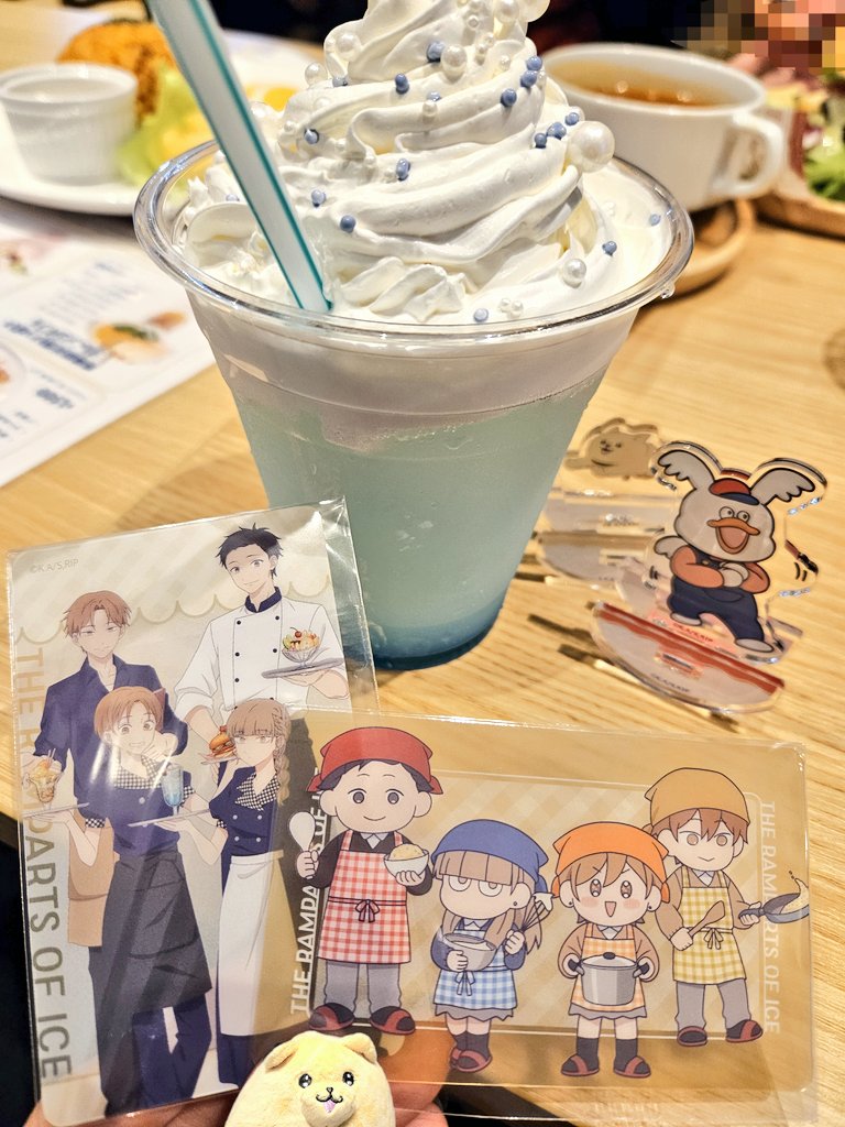 agasawa_tea's tweet photo. こちらもね〜♪☕🧋🍔 https://t.co/oJU632JeOF