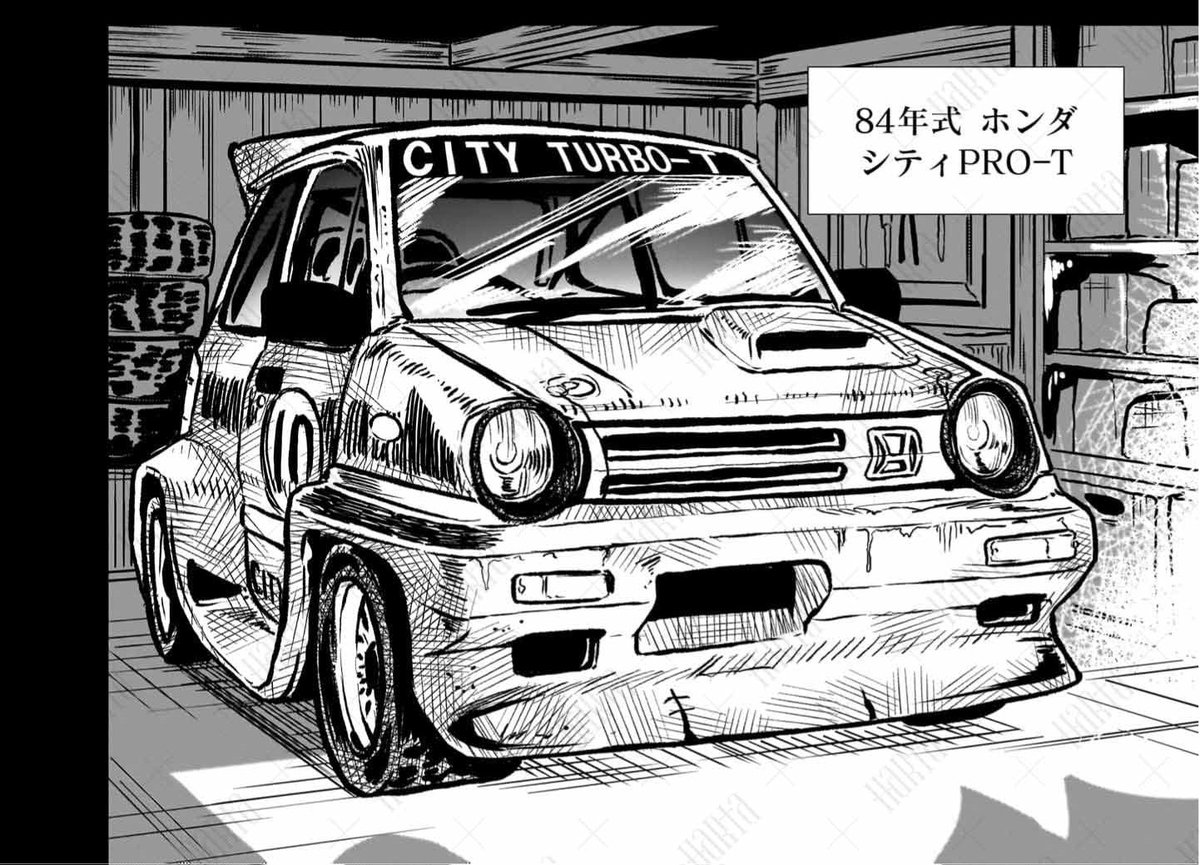hartamanga's tweet photo. 役目を終えたレーシングカー（シティ PRO-T）を純正に戻すお話。
(1/9) https://t.co/m2dstKy9kM