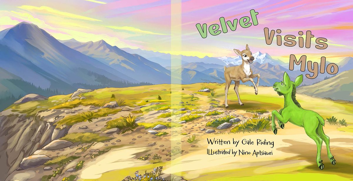 gale_ridin45050's tweet photo. Velvet Visits Mylo is a heartwarming story about welcoming someone new and discovering that our differences can make #friendships even more special.
When Velvet, a young caribou, comes to visit her cousin Mylo in the forest, she is shy at first, then excited to explore his meadow and meet his woodland friends. Along the way, the two cousins learn about one another's unique traits, habitats, and the things that make moose and caribou alike—and different. Through kindness, curiosity, and gentle adventures, they discover that family and friendship can grow stronger when we take the time to understand and appreciate each other.
Filled with playful rhymes, real animal facts, and meaningful life lessons, Velvet Visits Mylo celebrates #belonging, #acceptance, and the joy of making someone feel at home.
Perfect for children ages 4–8, this charming tale encourages young readers to embrace diversity, welcome new experiences, and see the beauty in every #friendship.