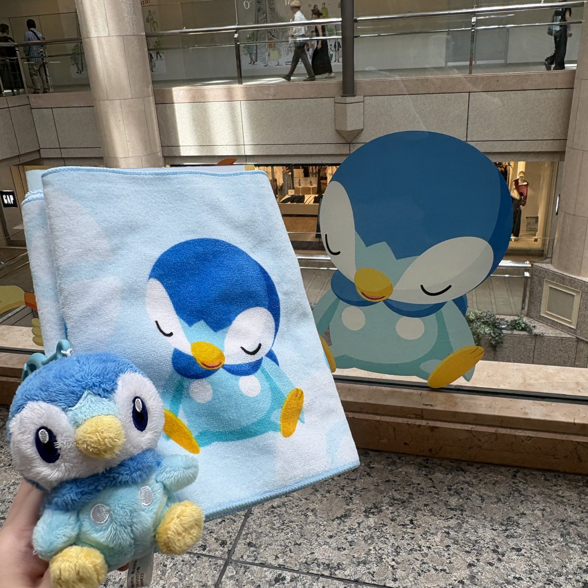 Riss_0522's tweet photo. メガポケモンガチャでみずタイプのタオル引き当てた！！！！😭😭
ポッチャマかわいすぎる🐧🐧🐧 https://t.co/tqXtbnsaaT