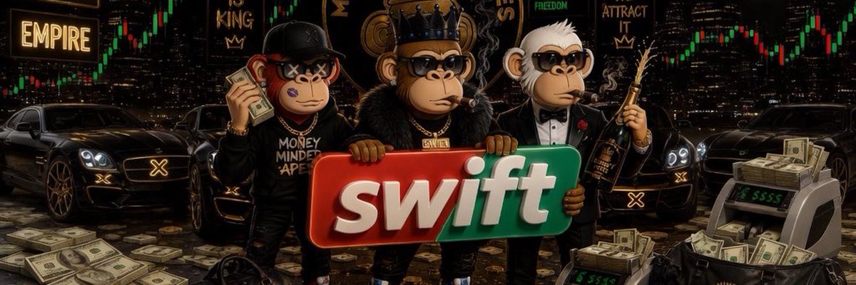 R4sJ3sus's tweet photo. Mint activity rising — don’t miss out as artists & collectors flock to #SwiftMint.
Try it now: https://t.co/9o47Mxhh2D and follow @swift589 🚀
#SwiftFi #NFTs #MoneyMindedApes https://t.co/YaBqB3nLaH