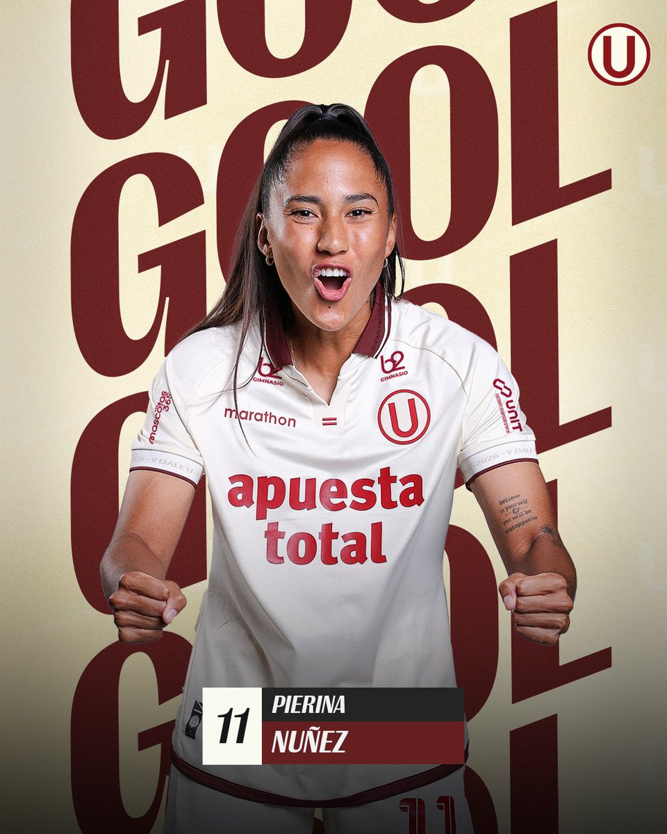 FutFemeninoU's tweet photo. ⏱️ 74' | Universitario 3-1 Sporting Cristal

🗣️ ⚽ 𝗚𝗢𝗢𝗢𝗢𝗢𝗢𝗢𝗢𝗢𝗢𝗢𝗢𝗢𝗢𝗢𝗢𝗟

💪 𝗔𝘀𝗶́ 𝘀𝗲 𝗵𝗮𝗰𝗲, 𝗣𝗶𝗲𝗿𝗶𝗻𝗮

#ConLasLeonasHastaElFinal https://t.co/IZZqeszoFr