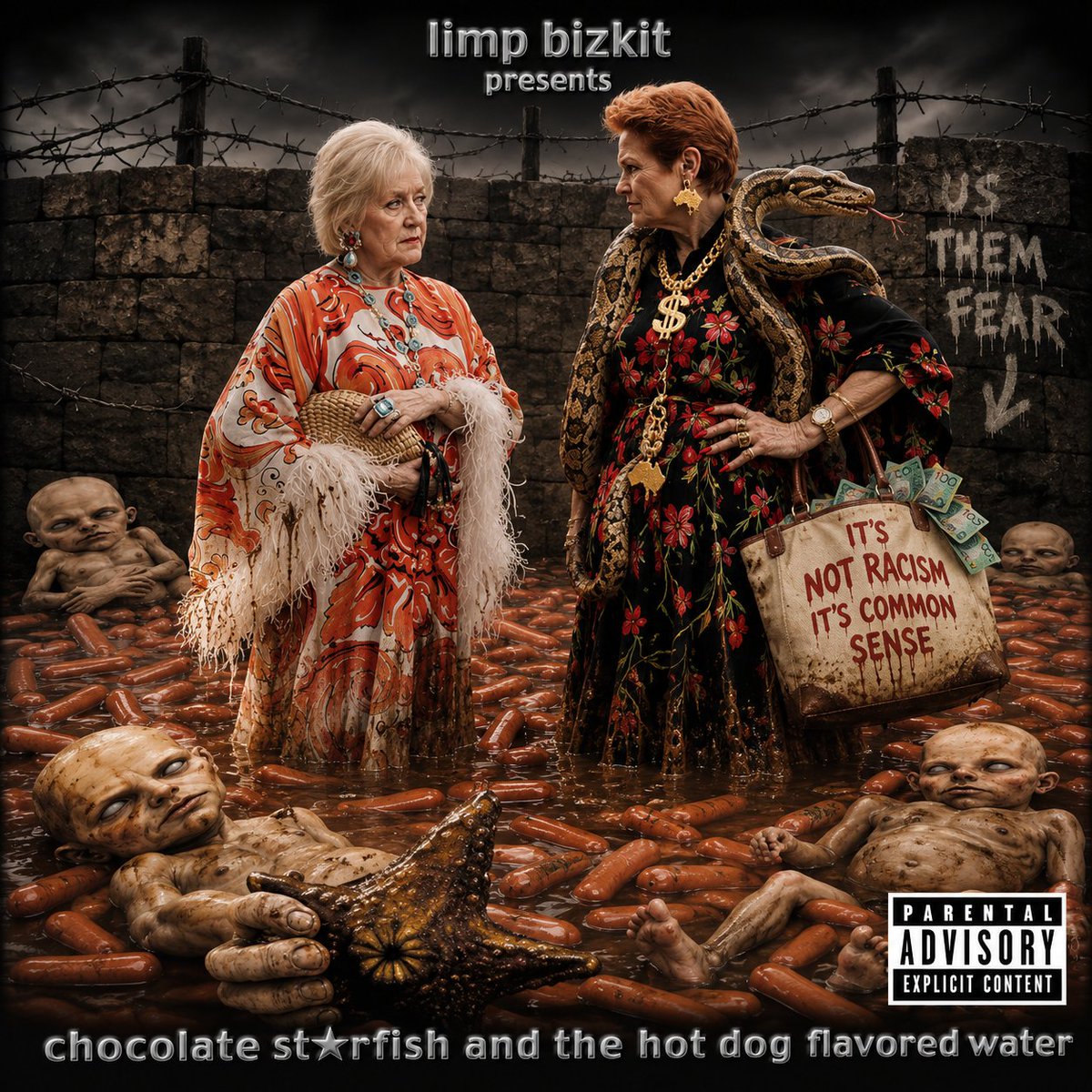 deccadealt's tweet photo. @RonniSalt Limp biscuit is our Pauline https://t.co/BBPH0u23G0