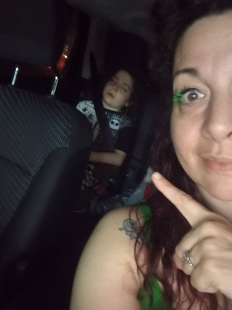 DaisyDeLaMuerte's tweet photo. All it takes is 6 hours of fresh air and rides , aka @SFGrAdventure rollercoasters and my Spicy guy is passed out. #siroswald #rollercoastersummer26 https://t.co/V4ls0RDRoW
