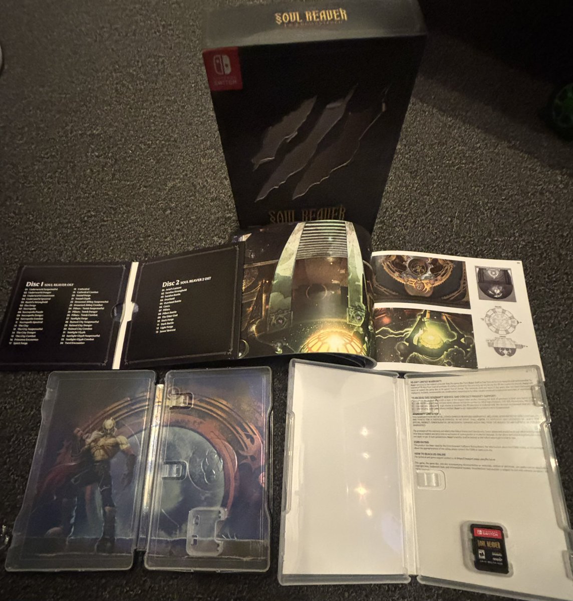 RafaelnsxT's tweet photo. @GamerHutStore  mais uma vez colaborando com s minha coleção. Soul Reaver é uma das franquias que mais me marcaram no Psone. https://t.co/hL424eS3fS