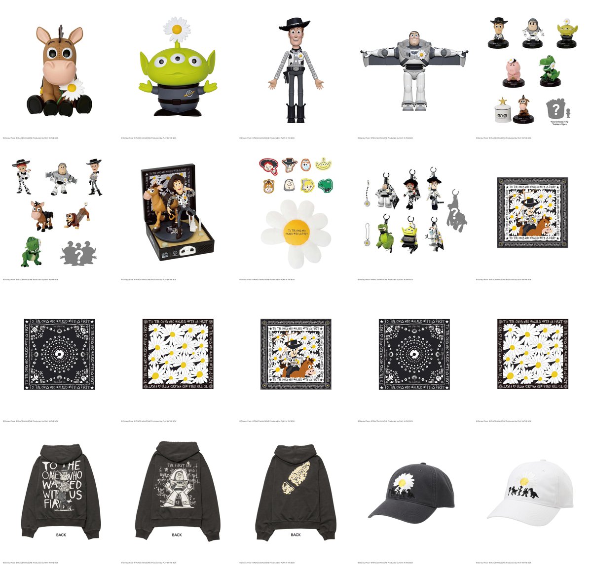 fullress's tweet photo. G-DRAGON / PEACEMINUSONE × Toy Story コラボプロジェクト「THE FIRST FAN」(ピースマイナスワン トイ・ストーリー)

・BAYCREW'S オンライン第1弾 発売予定アイテムが公開、2026年 7/22 11:00~発売

https://t.co/7AQXgEWYks https://t.co/6pOnxPQskQ