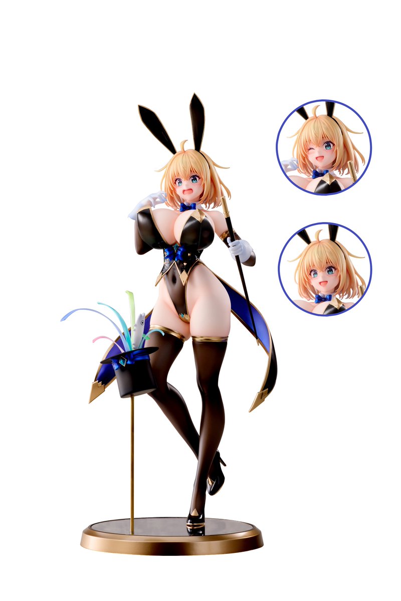 PartyLook1's tweet photo. 『商品情報』
人気イラストレーター・高峰ナダレ先生描き下ろしキャラクター
「ソフィア・F・シャーリング マジシャンバニーVer. 」1/6スケ一ル可動フィギュアの予約受付スタート✨
▼受注期間：2026年7月17日～2026年9月16日まで
▼予約方法：amiamiオンラインショップ
ご予約はこちら：https://t.co/ZpXyixOihp
よろしくお願いします🙇‍♀️