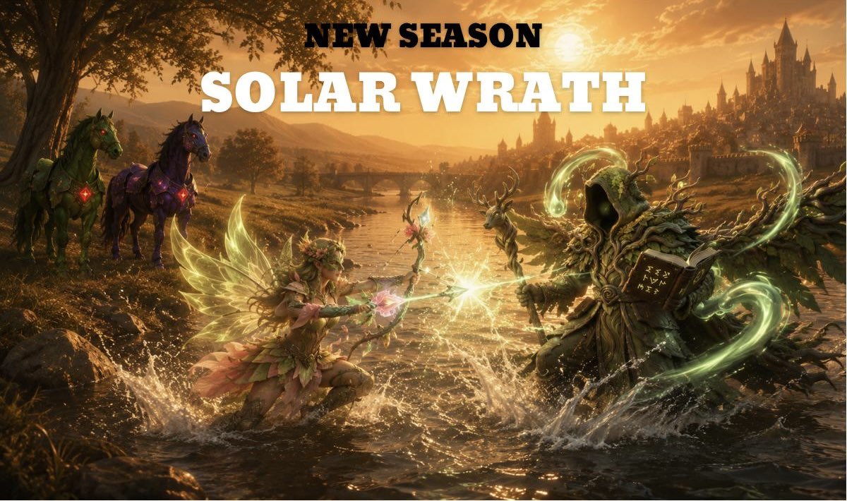 TOKKombat's tweet photo. ☀️ SOLAR WRATH HAS BEGUN! ☀️

A new season rises, bringing the fury of the blazing sun!🔥

🗓 Season Duration: Jul 17, 5 UTC - Aug 26, 5 UTC

What's new this season?
🐴Unlock 5-Stat Horses
🎲 Brand-new Gacha Round
⚔️ New Arena Season with a new Power Tier

🔥The heat is on. Gear up, grow stronger, and conquer the battlefield! 💪

#TOKKombat