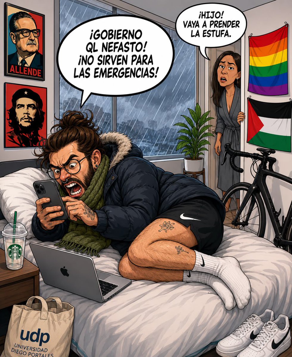capimemecl's tweet photo. Mientras el Presidente Kast se encuentra en terreno, los zurdos desde la comunidad de su casa, critican que el gobierno “no ha hecho nada” https://t.co/maYgX51sSK