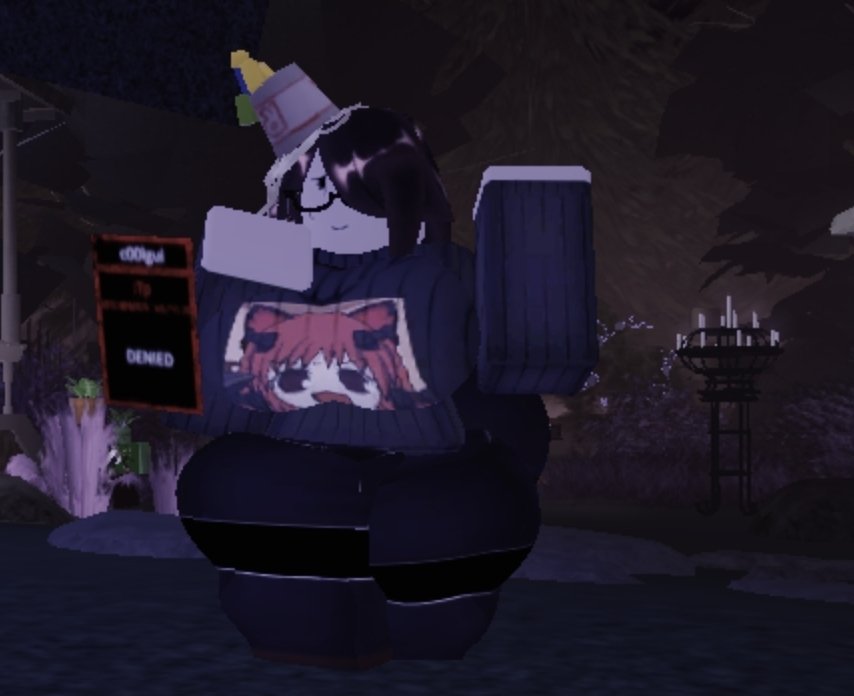 deeminglyazzy's tweet photo. ignore the fact her legs are black 
#rr34 #robloxcondo https://t.co/4scNqc41Fh