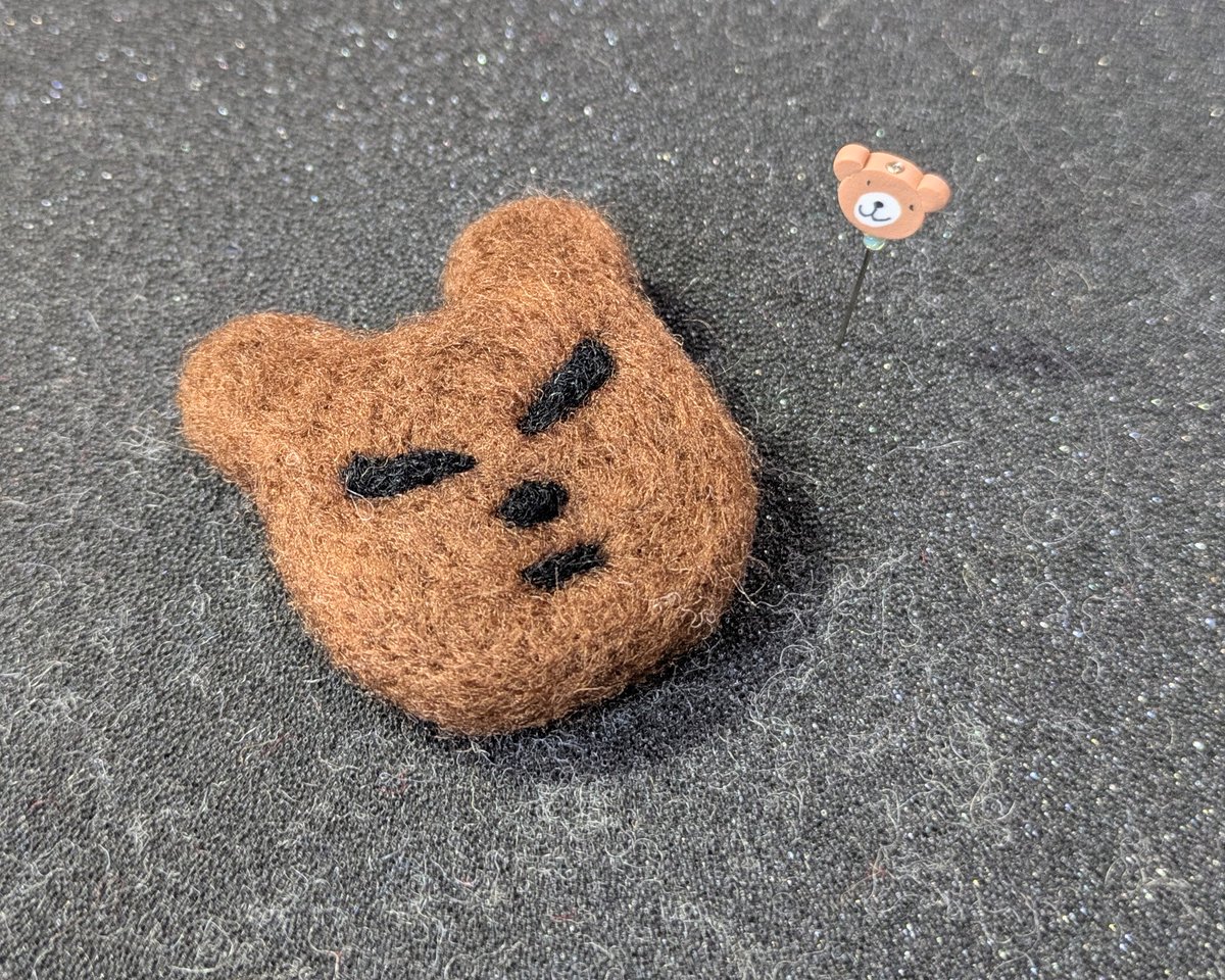 capuchinooon's tweet photo. 羊毛フェルト進捗

クマさんだよ https://t.co/1HzZljVJ9Q