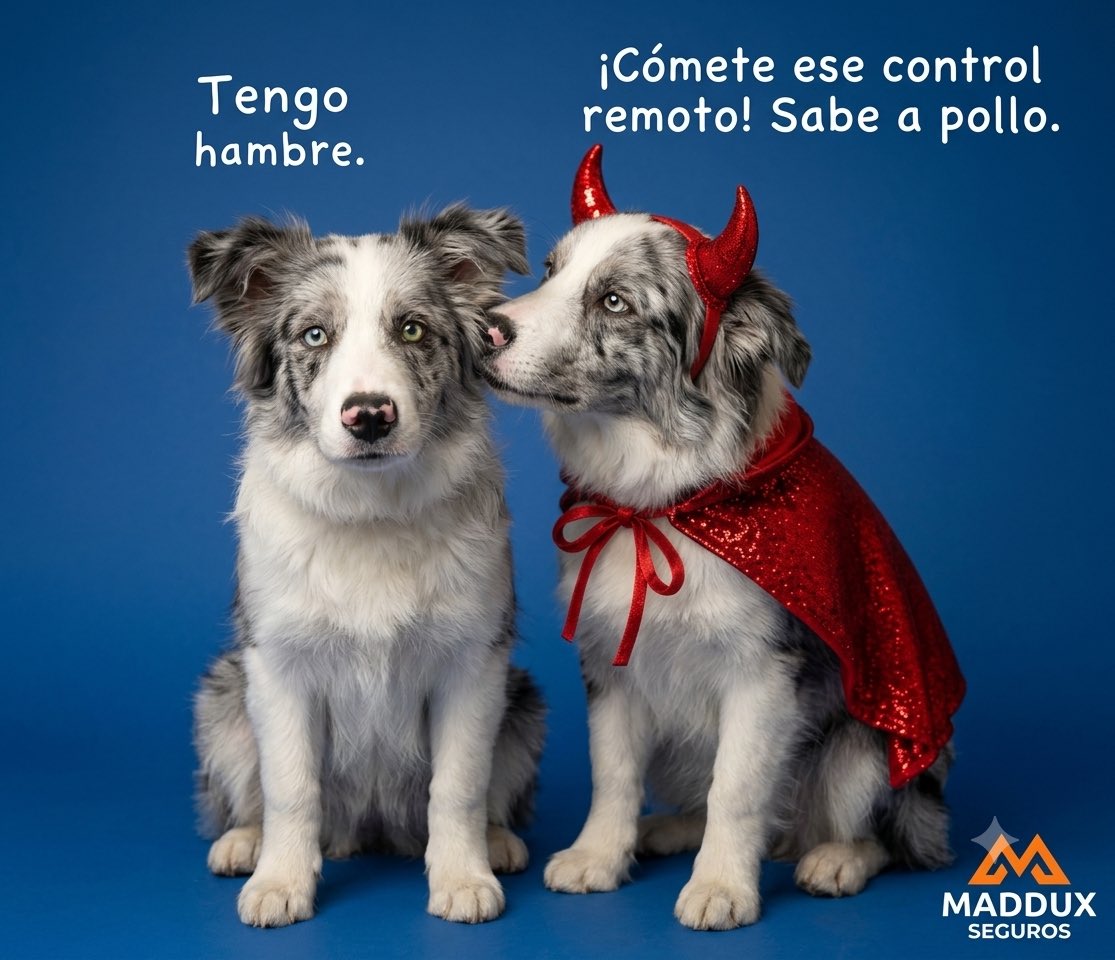 MadduxSeguros's tweet photo. "¿Crees que tu mejor amigo es un ángel? 
Piensa otra vez. 
¡Mejor asegúralo con GNP y prepárate para cualquier travesura que se le ocurra! 
#GNP #SeguroDeMascotas #MadduxSeguros https://t.co/Hegw6kYLBW