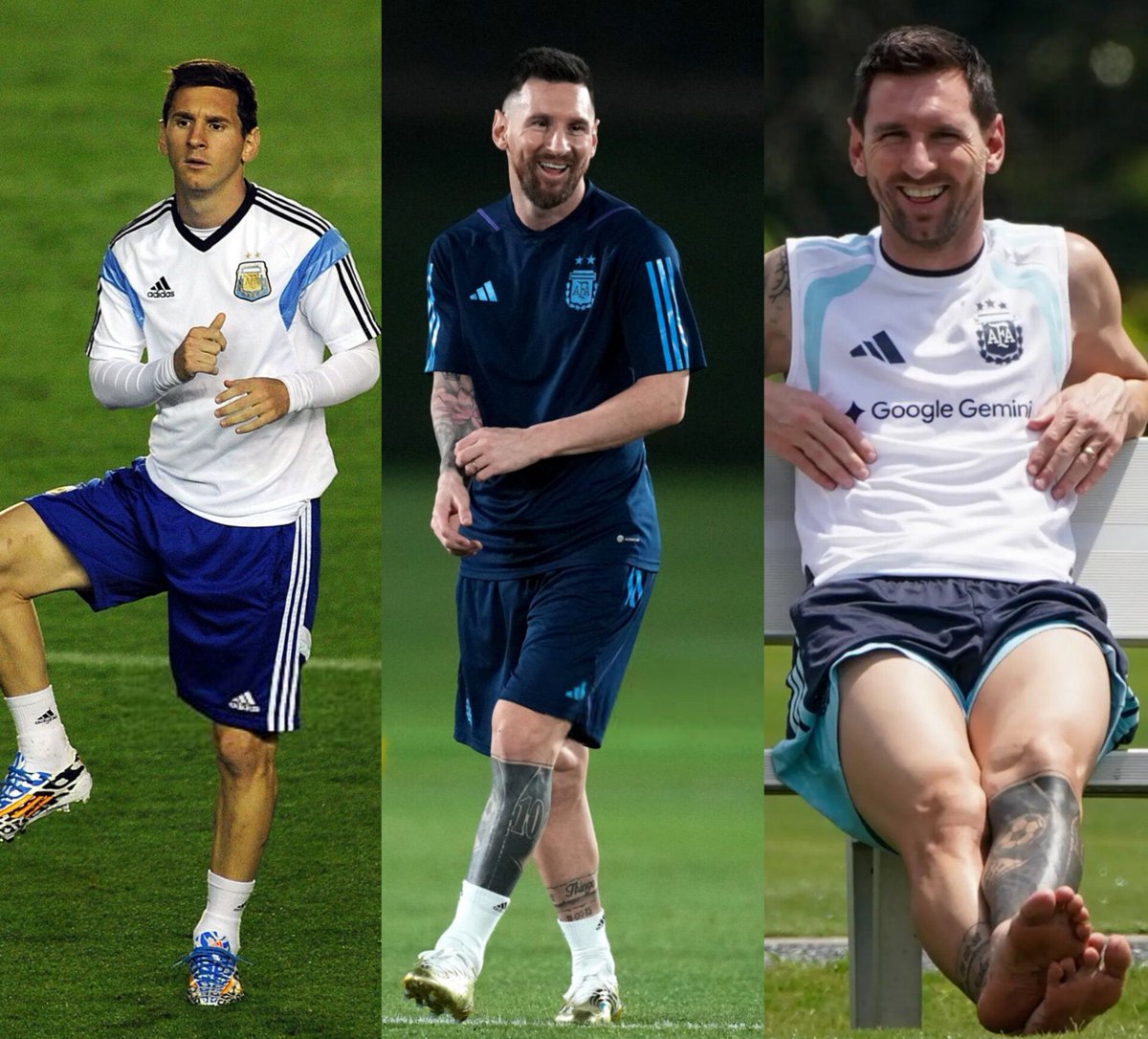 Messias30_'s tweet photo. Los DÍAS de Messi PREVIOS a las FINALES del MUNDO.

- 12 de julio de 2014
- 16 de diciembre de 2022
- 15 de julio de 2026 https://t.co/gnKT5JBkyS