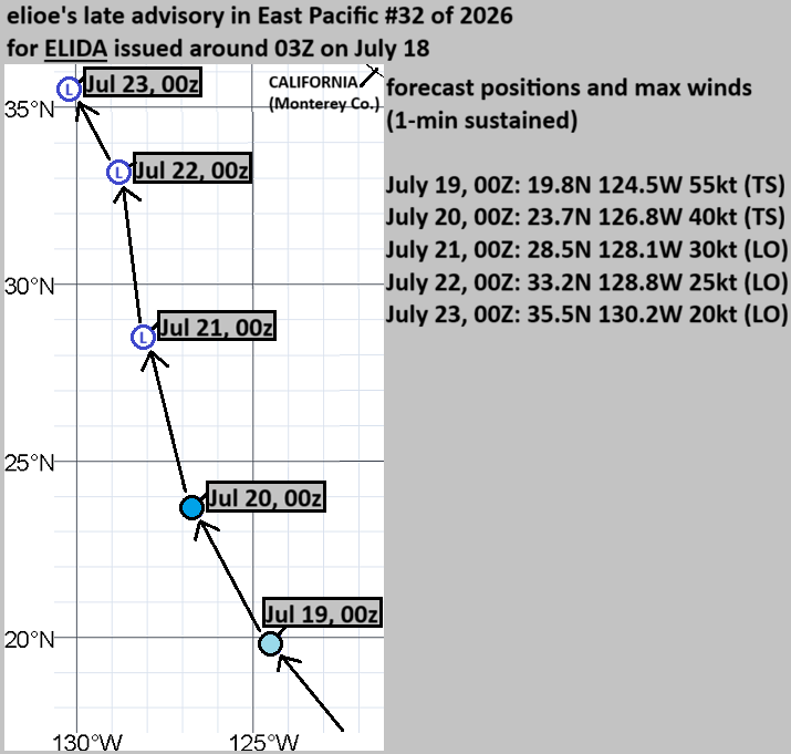 elioeFIN's tweet photo. My latest on Tropical Storm #Elida (#05E) https://t.co/5VLeCQRufk