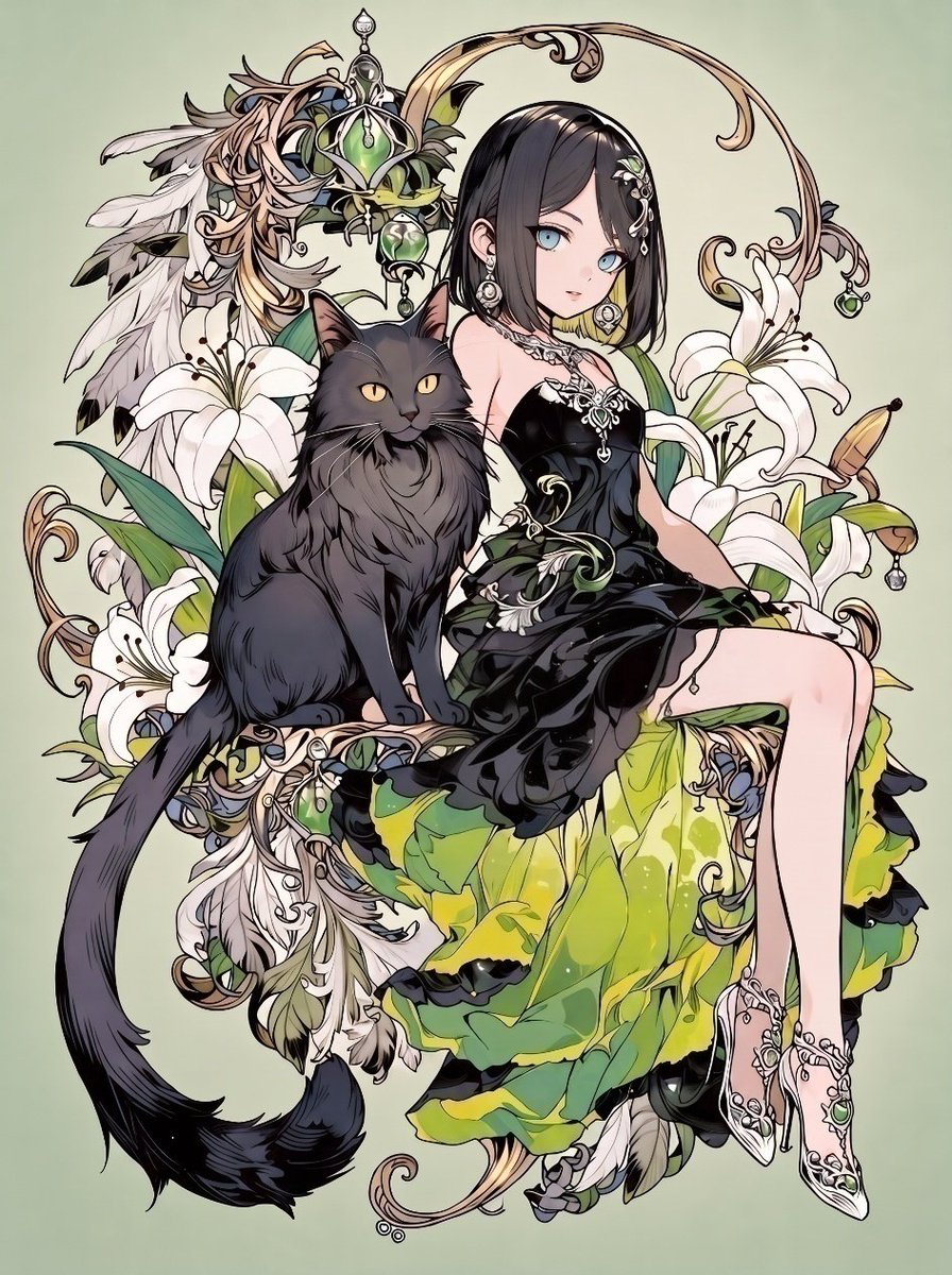 link猫展 THE LITTLE KING OF SILENCE 沈黙の小さな王🐈‍⬛