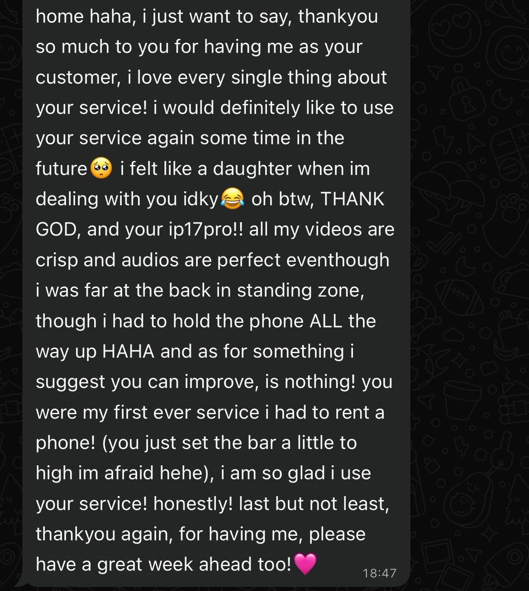 clownkyuala's tweet photo. #clownkyualafeedback 🥹💘 https://t.co/GmlU3piEzi
