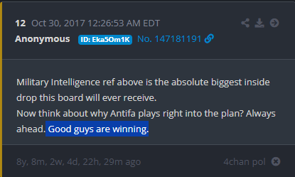 DcLidstone's tweet photo. @DanScavino 5 X's &amp; 12secs

Think GAME.
Who are the PLAYERS?
What are the REWARDS?
AMERICA FOR SALE.
PATRIOTS in FULL CONTROL.
We will make more public.

Good guys are winning. https://t.co/aNyWnnY0L7