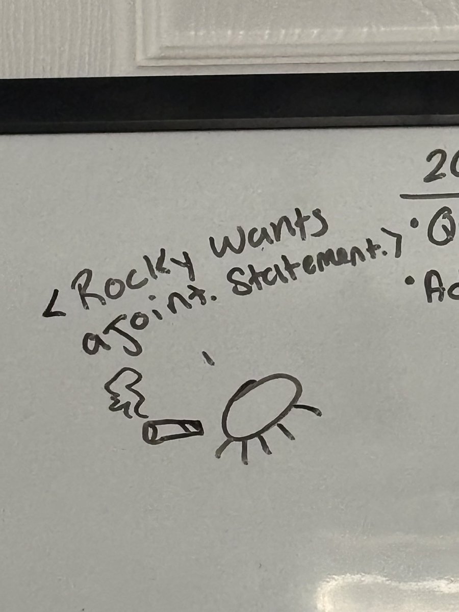 theelaststarr's tweet photo. I love having a whiteboard and free will https://t.co/pzduzSXXXm