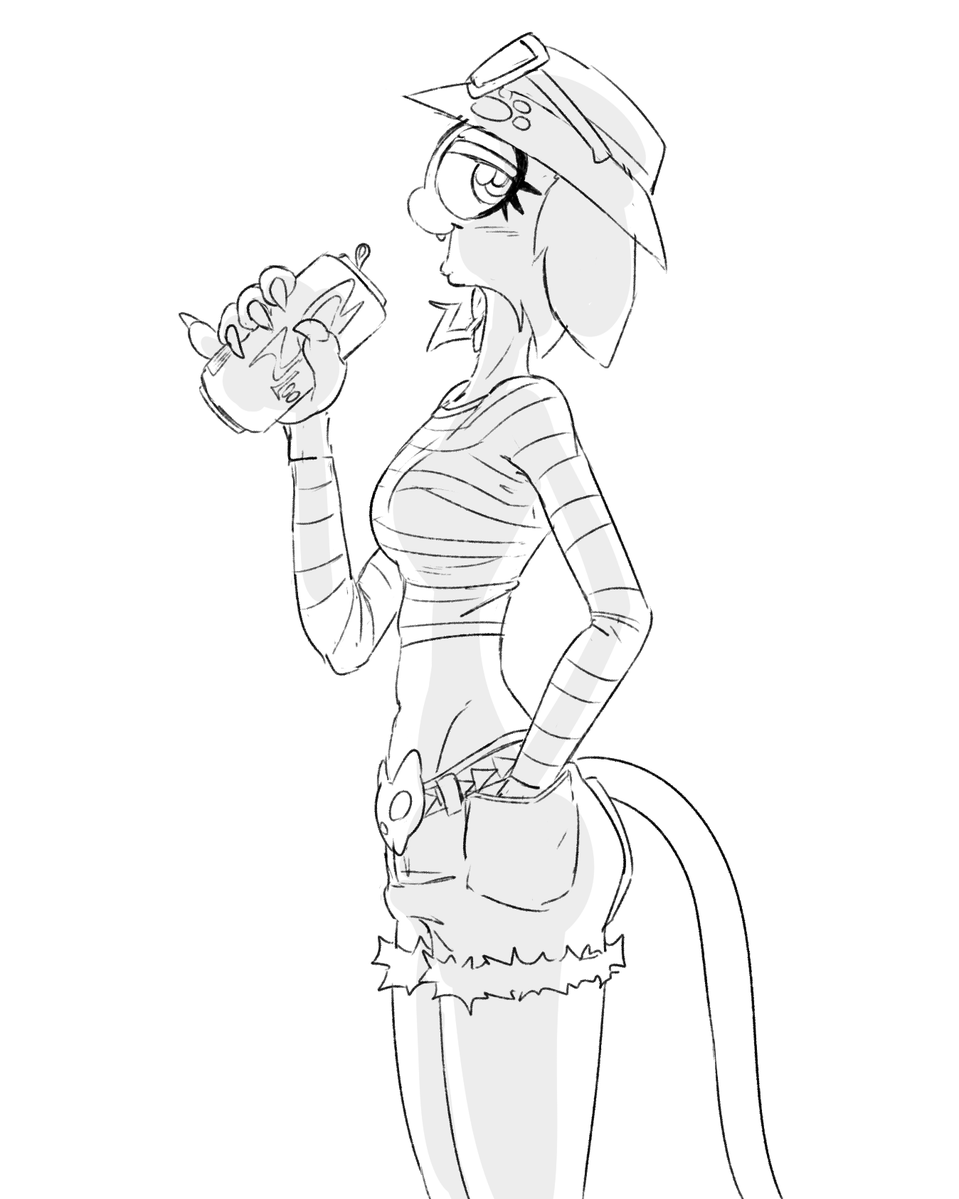 dazzlemox's tweet photo. Doodling kittor #meowskulls #fortnite https://t.co/M8OjXfDaJb