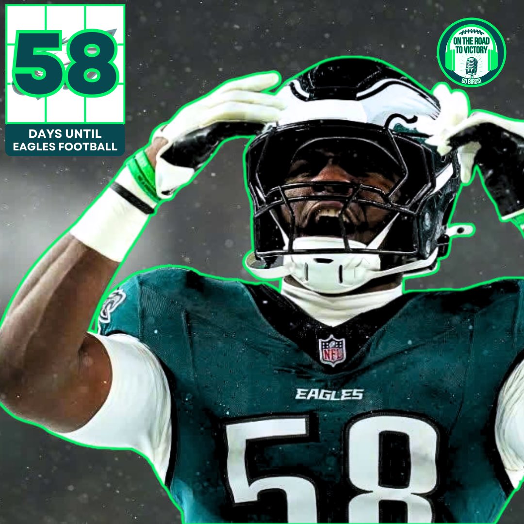 OTR2Victory's tweet photo. 58 Days Until Eagles Football Returns! https://t.co/OxRHFzNQ4k