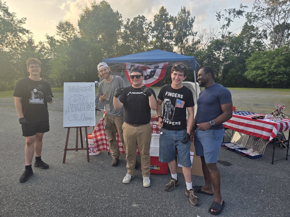 TPUpperValley's tweet photo. What a great start to the summer of America 250! We've been to the Enfield Fair, the Farmer's Market, Washington DC and back again, having conversations about our country, our constitution and #checkvoterstatus . One step at a time can take you anywhere. #FlyTheFlag and vote! https://t.co/KZ4Scw6Oyp