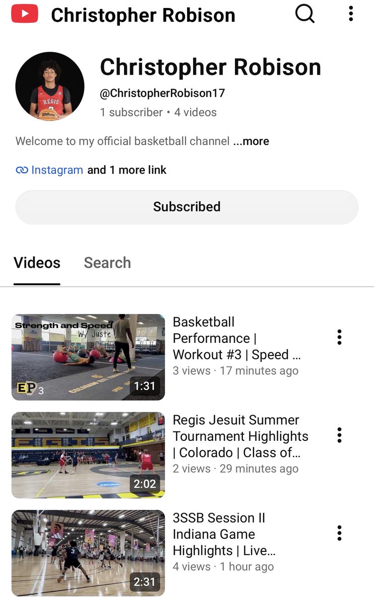 chrisrobisonjr's tweet photo. For longer clips and games, link in bio🔔 https://t.co/2xxww7rsJU