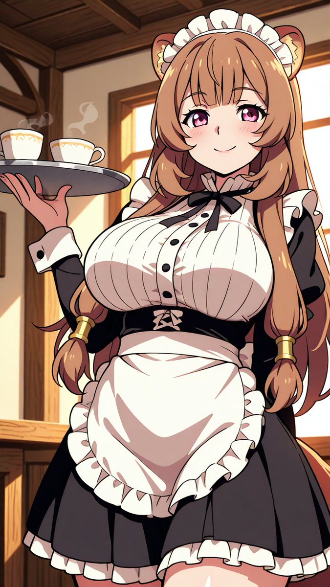 CoffeRaphtalia's tweet photo. Raphtalia Maid 

#Raphtalia #Tate_no_Yuusha #Maid #Waifu #PixAI #IA https://t.co/32HELNwt7k