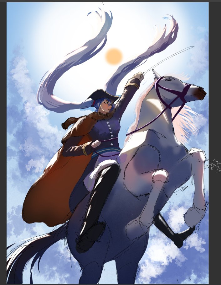 BetterCallRen_'s tweet photo. gente les dejo mi wip de la miku argentina https://t.co/4GR2apcVDe