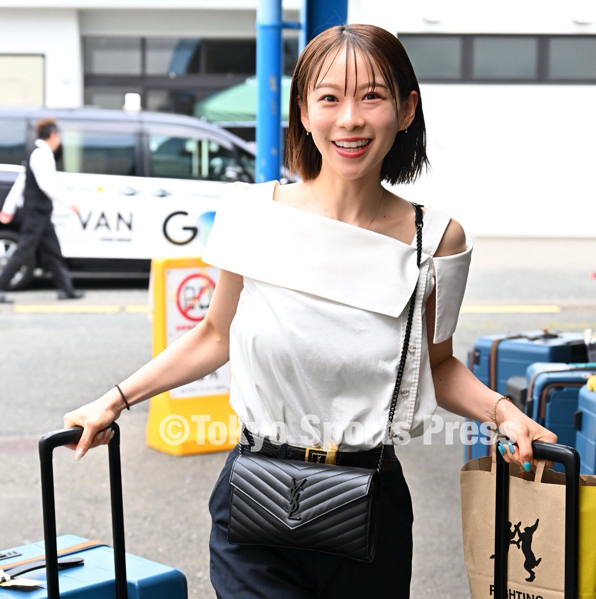 tospophoto's tweet photo. 【#ボートレース】2026年7月18日
GⅢ ウエスタンヤング  前検 

レース場入りする
#野田なづき

#ボートレース福岡 #東スポ #九スポ https://t.co/WmDu6vRwh2