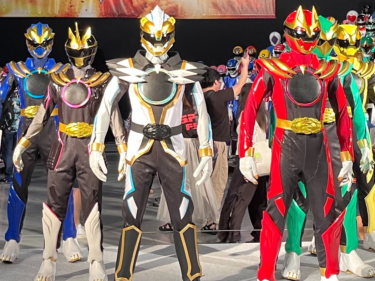 kouking531's tweet photo. 凄く良かった！
戦隊シリーズ最高ー！😆

#全スーパー戦隊展 #ひらかたパーク #スーパー戦隊 #サモーン #非公認 #アキバレンジャー https://t.co/lGvGqQhmbg