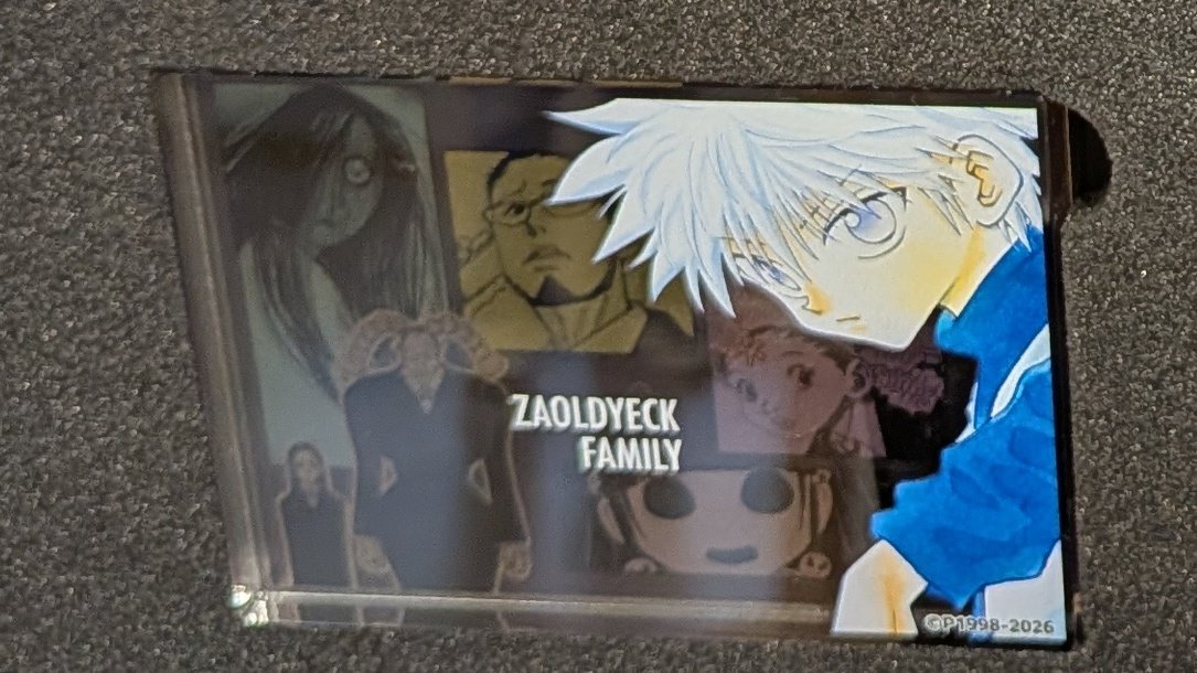 THEジャンプショップで昨日から発売中の『HUNTER×HUNTER』グッズ