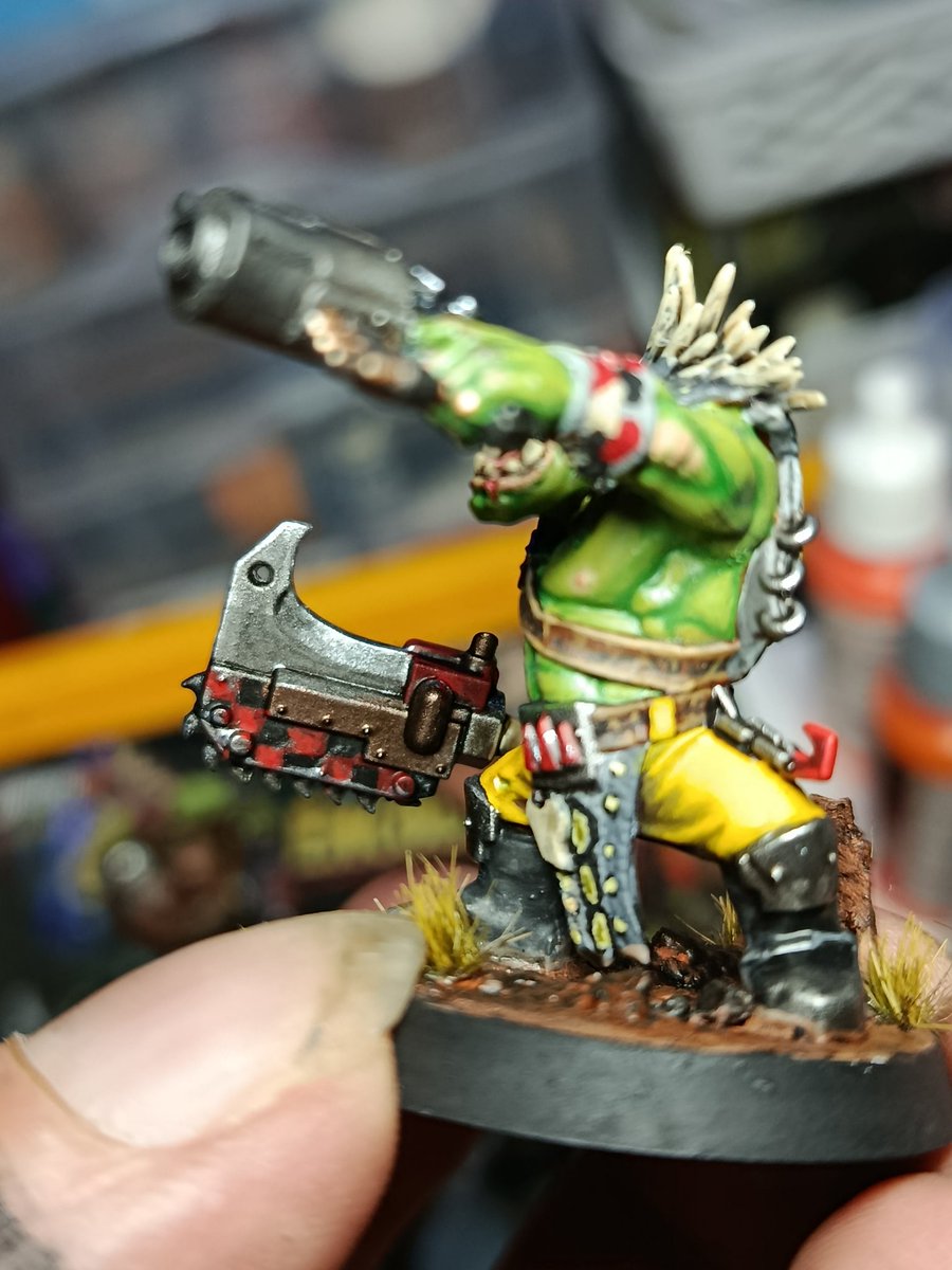 Game0verAndy's tweet photo. #warhammercommunity #warhammer #warhammer40k #40k #orks https://t.co/M71kX7fgnL