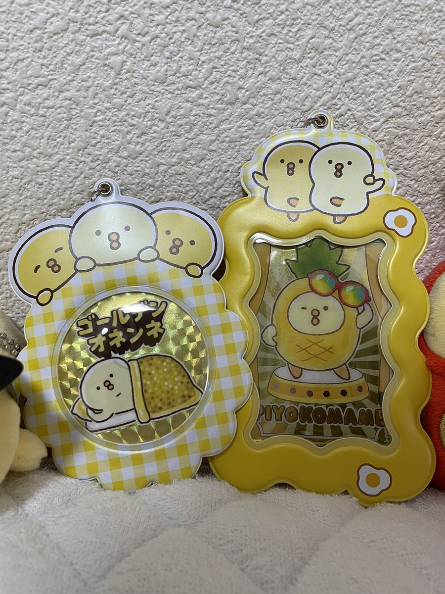 maple82828566's tweet photo. ゴールデンオネンネ🐥💤とパイナポ🐥🍍でキラキラ✨
#ぴよこ豆　#ぴよぬい https://t.co/BaExcRm9T1