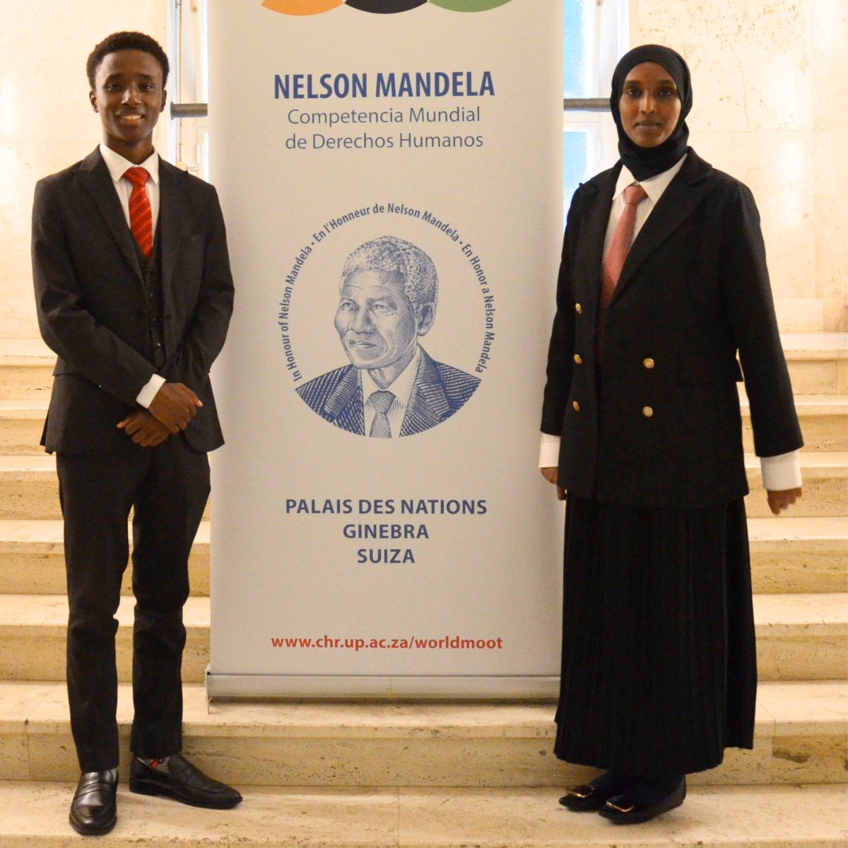 StrathmoreLaw's tweet photo. The #Strathmore flag flies high once again.  

We proud to celebrate another milestone on the global stage after emerging as Runner-Up at the Nelson Mandela World Human Rights Moot Court Competition, one of the world's most prestigious human rights mooting competitions.  

Representing the School were Ivan Kiriga and Sagal Ahmed, both fourth-year law students, whose outstanding performance saw them reach the final of the competition.  

We extend our sincere appreciation to our coaches, Allan Mukuki and Emmanuel Macharia, together with everyone who played a part in making this achievement possible. 

This year's final was particularly significant, bringing together the only two African universities to have ever won the Nelson Mandela World Human Rights Moot Court Competition, Strathmore University and Midlands State University of Zimbabwe.  

We also extend our sincere appreciation to the global co-organisers of the Nelson Mandela World Human Rights Moot Court Competition for their continued commitment to advancing human rights education; @CHR_HumanRights, at the University of Pretoria (@UPTuks ), the Academy on Human Rights and Humanitarian Law, American University Washington College of Law, (@AUWCL) and The United Nations HumanRights Council Branch, (@UN_HRC)  Thank you for creating a platform that continues to shape and inspire the next generation of human rights advocates.

To Ivan Kiriga and Sagal Ahmed thank you for flying our flag high. You have made the entire Strathmore community proud.  

The search for the coveted prize continues.  

#StrathMoreWinning #GoPlacesWithSU