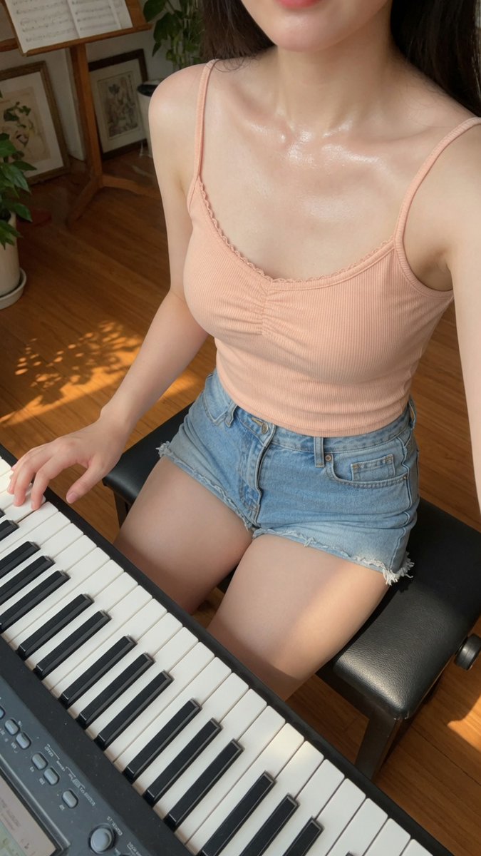 ruay113's tweet photo. 키보드 연습 계속하기, 이번 주말은 음악 치료예요 🎹🍑 #KeyboardCover #MusicRoom #CozyWeekend https://t.co/LnahoXSUqT