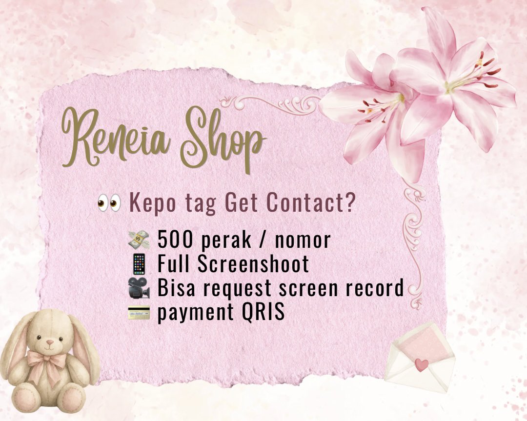 karinaa661's tweet photo. hi guys yang mau jasa cek get contact cuma 500 perak/ nomer, bisa mention after dm yaaa📩 fastresp https://t.co/mZPXcoaLIW